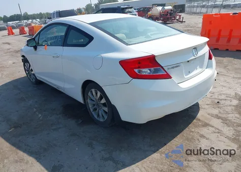 2012 Honda Civic Lx z USA, uszkodzony, nr VIN 2HGFG3B58CH532887